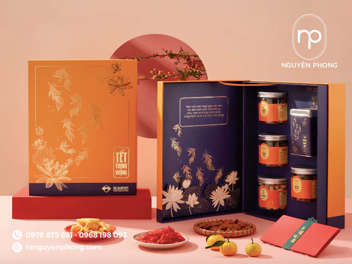 Các thông tin trên hộp quà